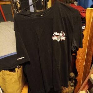 Next Level Apparel Black Graphic Tee